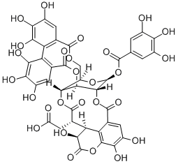 Chebulagic acid Structure